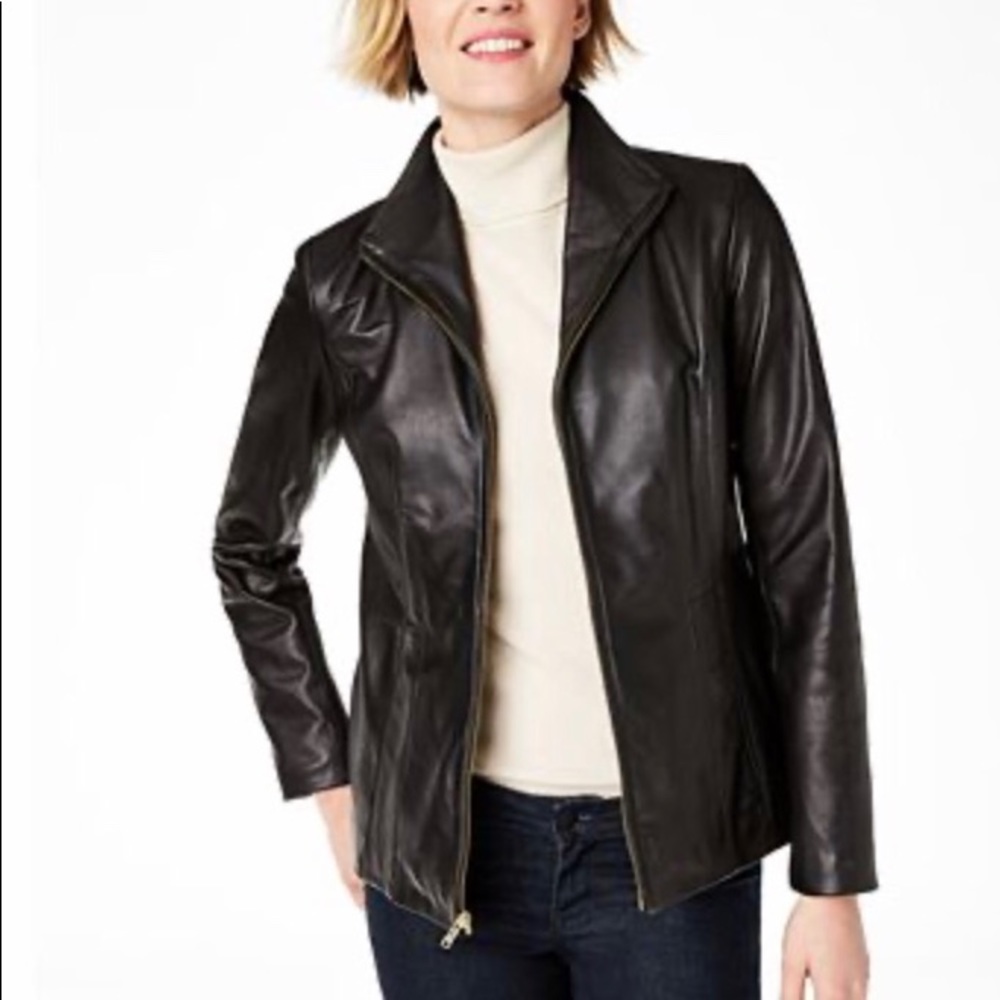 Cole Haan Women’s Leather Jacket